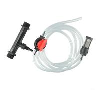 Dispositivo del fertilizante Venturi del inyector 34 de la irrigación del jardín con el tubo de agua y el interruptor, se adapta a la entrada/salida del hilo de 3/4 para la inyección eficaz del