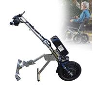 Dispositivo Di Traino per Sedia a Rotelle 500 W, Accessorio Elettrico per Sedia a Rotelle Tipo Handbike, Accessorio Motorizzato per Sedie a Rotelle, Handbike Elettrica, Batteria Al Litio 48 V 17 Ah(A)