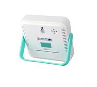 Dispositivo digital de alarma de temperatura para uso en interiores y exteriores con amplio rango de monitoreo de 50 °C a 70 °C y pantalla LCD grande (verde)