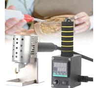 Dispositivo dispensador de adhesivo termofusible con pantalla digital, temperatura ajustable, herramienta, adecuado for unir plástico(3mm)