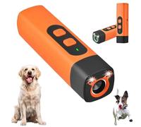 Dispositivo disuasorio de ladridos de perro, dispositivos antiladridos para perros, uso en interiores y exteriores, recargable, dispositivo disuasorio de ladridos de perro con linterna LED, adecuado