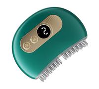 Dispositivo eléctrico Gua Sha, calentador portátil, masajeador eléctrico Gua Sha, raspado para salón de belleza (verde cepillo)