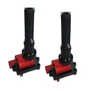 Dispositivo Encendido BOBINA ENCENDIDO Para MITSUBISHI Para LANCER EVO 4 5 6 7 8 9 4G63 4G63T 2.0 Turbo MD363552 Cable Para Cable Bujía Bobinas Encendido(2 pcs coils)