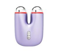 Dispositivo facial Microcurrent - Masajeador portátil de luz LED de 5 colores - Máquina recargable de compresión de calor y vibración EMS, para hombres, señoras, madres, cuello, barbilla, mandíbula