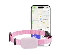 Dispositivo GPS for mascotas sin suscripción: Actualizaciones de posición en tiempo real, Encuentra mi compatible, Etiqueta de collar compacta for animales pequeños, Rastreador de objetos de valor(Pin