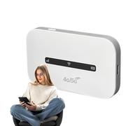 Dispositivo Hotspot WiFi - ABS, Router de viaje 4G compacto portátil 9,8 x 5,9 x 1,8 cm | Router WiFi móvil de alta velocidad para casa, oficina, viajes, uso compartido Internet, trabajo remoto