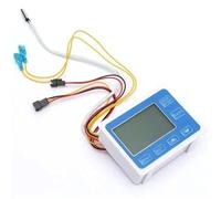 Dispositivo indicador de sensor de caudalímetro digital, contador, termómetro, pantalla, controlador, 0,1-9999 l