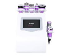 Dispositivo inteligente 8 en 1 de belleza facial y corporal, controlado por aplicación para eliminación de arrugas, levantamiento facial, adelgazamiento corporal y estiramiento de la piel