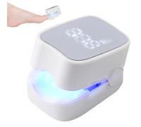 Dispositivo láser para hongos de las uñas de 7 minutos con indicador de tiempo, dispositivo de tratamiento de hongos de las uñas, tratamiento anti-hongos para uñas rápido y efectivo para varios dedos