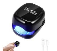 Dispositivo láser para hongos en las uñas, hongos en las uñas, terapia infrarroja, 470 nm y 905 nm, infrarrojos, 21 días de acción rápida, láser intensivo, desinfectante de hongos en las uñas (negro)