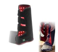 Dispositivo LED Terapia Infrarroja y Luz Roja 660nm 850nm para Caballos, Cinturón Recargable Portátil, Rehabilitación Equina, Tratamiento Dolor Articulaciones y Lesiones Musculares(Right Leg)