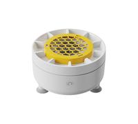 Dispositivo limpiador de frutas, giratorio automático de lavado de alimentos, pequeña eléctrica de frutas para preparación de alimentos, mostrador del hogar, camping al aire libre, picnic