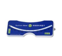 Dispositivo medidor de escoliómetro con nivel de burbuja para medir alineaciones espinales, medir la pendiente de la columna vertebral, medidor de escoliosis