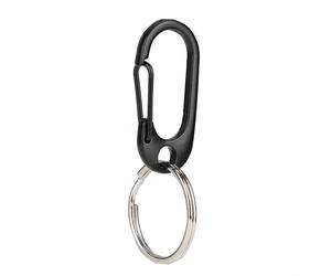 Dispositivo multifuncional para uso diario, clip llavero de acero inoxidable de liberación rápida, inspirado en mosquetones de alta calidad,