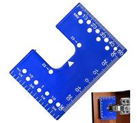 Dispositivo para Instalación de Bisagras de Gabinete | 2 Piezas Magnéticas de Carpintería - Herramienta para Montaje y Posicionamiento de Bisagras,para Principiantes y Profesionales, Proyectos de Reno