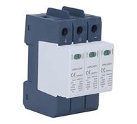 Dispositivo Pararrayos contra Sobretensiones 40KA 3P Protector Fotovoltaico SPD DC 1000V Protector De Carril DIN para Instalaciones Solares Y Hogar