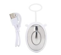 Dispositivo Portátil De Ayuda Para Dormir Rápido, Dispositivo Para Aliviar La Presión Del Sueño Con Microcorriente, Alivio De La Ansiedad Con Carga USB, Dispositivo Para Mejorar (White)