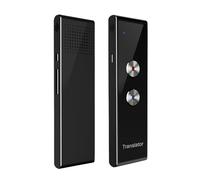 Dispositivo portátil de traducción de Voz Modelo T8 Plus con Soporte para 97 Idiomas - Interpretación simultánea y traducción de Texto fotográfico - Reducción de Ruido de (Negra)