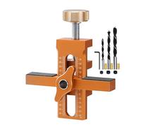 Dispositivo posicionador de montaje en puerta de gabinete - Posicionador de instalación de puerta de gabinete | Soporte para fijación de clips y herramienta de alineación para intervenciones.