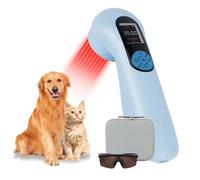 Dispositivo profesional de terapia láser frío de 5000 mAh para perro, máquina de terapia de luz roja Nir de bajo nivel, alivio del dolor de mascotas, 808/650 nm, varita láser infrarroja para curación