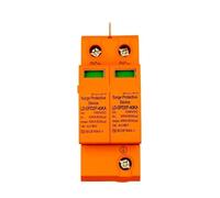Dispositivo protector contra sobretensiones CE de 500 V y 1000 V CC, supresor de sobretensiones fotovoltaico 2P SPD de 20-40 kA for protección de sistemas solares.(500VDC)
