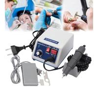 Dispositivo Pulido Micromotor, Micromotor Pulido Eléctrico 0-35000rpm Tamaño Taladro 2,35Mm Máquina Pulidora Eléctrica Para Joyería Laboratorio Cerámica Silicona Vidrio Trabajo Tallado Pulido Dental