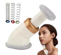 Dispositivo reductor de cuello para cuello, compacta, portátil, seguro, masaje facial, ejercitador de línea para hombres y mujeres, levantamiento facial, diseño innovador ergonómico