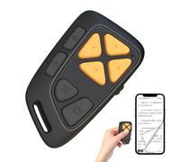 Dispositivo remoto para el desplazamiento del teléfono | Botón de control recargable - Gira páginas silenciosas inalámbricas para desplazamiento del smartphone, para grabación de vídeo, selfie, cámara