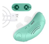 Dispositivo Schnarschutz - Ayuda para dormir eléctrico | Solución silenciosa para sueño profundo, reparador | Abre vías respiratorias, reduce ruidos nocturnos | Portátil, ideal vuelos, camping, viajes