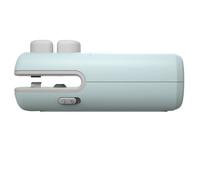 Dispositivo sellador de alimentos de acción de un solo botón que resalta la fuente de electricidad recargable, uso simple para sellado hermético, planes compactos y delgados, sustancia ABS permanente