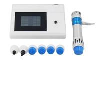 Dispositivo terapia ondas choque,máquina ondas choque para disfunción eréctil,con 1 mango y 7 sondas,frecuencia ajustable 1-18 Hz y energía 10-300 MJ,penetra hasta 8 cm en la piel, no invasivo, cuerpo