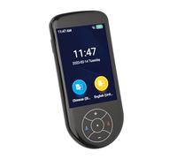 Dispositivo traductor de idiomas, 137 idiomas, traducciones de voz en línea con pantalla táctil de 3,5 pulgadas, traducción de fotos sin conexión, traductor de voz portátil