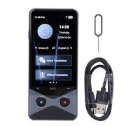 Dispositivo traductor de Idiomas con IA y ChatGPT, traducción de Voz en Tiempo Real en 137 Idiomas, traducción de Fotos de 5 MP, Pantalla IPS de 3,7 Pulgadas, 1 GB de RAM y 16 GB