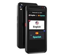 Dispositivo traductor de idiomas no necesita WiFi, traductor de idiomas, traductor de inteligencia artificial compatible con ChatGPT, traducción de voz bidireccional en tiempo real con más de 150