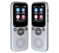 Dispositivo traductor de idiomas, soporta dispositivo de traducción en tiempo real en 138 idiomas, traductor de IA con ChatGPT, traductor en línea/fuera de línea/foto/voz, traductor portátil para