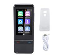 Dispositivo Traductor de Idiomas, Traducción en Tiempo Real, 139 Idiomas, Pantalla Táctil HD, Traducción Offline y con Fotos - Preciso y Portátil, Batería de Larga Duración, Idea