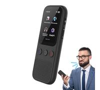 Dispositivo traductor de Idiomas, traductor instantáneo sin WiFi | Dispositivo traductor portátil de Alta precisión - Traducción de 138 Idiomas para Viajes, Recargable, en Tiempo Real para Viajes y