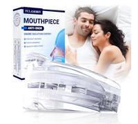 Dispositivos Anti Ronquidos,Férula bucal antirronquidos,Férula Dental para Bruxismo,ferula Antironquidos Ajustable y Reutilizable,Mejora para Respiración,Mejorar la calidad del sueño