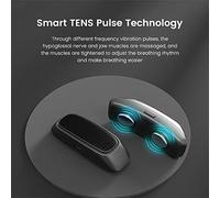 Dispositivos Antironquidos, Detección Inteligente de Sonido Dispositivo Eléctrico Anti Ronquidos Cómodo de llevar para Mejorar la Calidad del Sueño y Aliviar la Fatiga