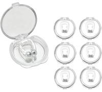 Dispositivos antirronquidos (paquete de 8), solución magnética de silicona para detener los ronquidos, dispositivos de ronquidos para hombres y mujeres, 5.6 pulgadas