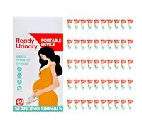 Dispositivos compactos para orinar femeninos a prueba de fugas, reciclables, amigables al aire libre, esenciales para mujeres, embarazo, orinarios femeninos impermeables