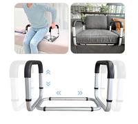 Dispositivos de asistencia de elevación de silla para personas mayores, ancho mínimo de 21.25 pulgadas, bastón de sofá ajustable, ayuda de movilidad, soporte de aluminio para sofá, asidero para
