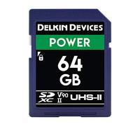 Dispositivos Delkin 64 GB de Tarjeta de Memoria SDXC 2000 x UHS-II U3/V90