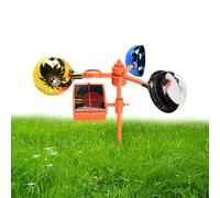 Dispositivos para Ahuyentar Aves - Dispositivo Solar Reflectante Con Sonidos Para Aves,Esculturas y Estatuas de Jardín para Uso en Exterior, Barco, Granja, Patio Trasero, Agua, Vía de Acceso y