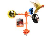 Dispositivos para mantener alejadas a las aves - Tecnología reflectante de destellos y sonido - Esculturas y estatuas de jardín para exteriores, barcos, huertos, granjas, patios, entradas de agua, ent
