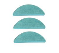 DispRA Accesorios compatibles con Cecotec Conga 9090 IA Paños de mopa Filtro Hepa Cepillo Lateral Piezas de aspiradora robótica (Color : 3 pcs mop)
