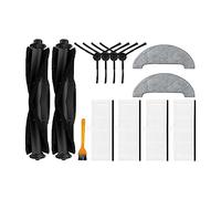 DispRA Accesorios compatibles con el Robot Aspirador IMILAB V1. Repuestos: Cepillo Principal, Cepillo Lateral, Filtro HEPA, mopa, Almohadilla, Bolsas for Polvo.(Set D)