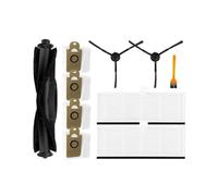 DispRA Accesorios compatibles con el Robot Aspirador IMILAB V1. Repuestos: Cepillo Principal, Cepillo Lateral, Filtro HEPA, mopa, Almohadilla, Bolsas for Polvo.(Set F)