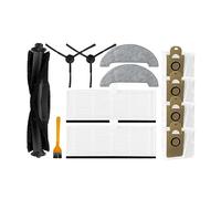 DispRA Accesorios compatibles con el Robot Aspirador IMILAB V1. Repuestos: Cepillo Principal, Cepillo Lateral, Filtro HEPA, mopa, Almohadilla, Bolsas for Polvo.(Set G)