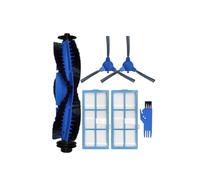 DispRA Accesorios de Repuesto compatibles con el Robot Aspirador Deenkee DK600, cepillos Laterales Principales, Filtro HEPA, Cubierta de Cepillo, repuestos compatibles.(Set C)